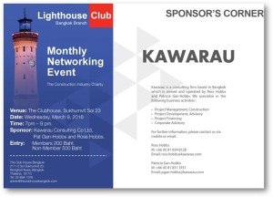 Bangkok Lighthouse Club Networking Evening