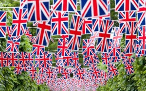union flag bunting Feeling a strong connection to your adopted country rather than the one you left behind is an important step