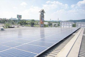 A rooftop solar installation developed by Thai Solar Energy Plc is one of many that are gaining popularity in Thailand as panel costs decline and incentives improve.