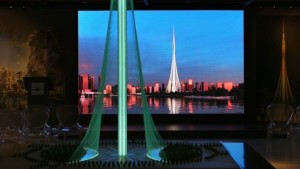 The new tower has been announced by the same developers of the Burj Khalifa