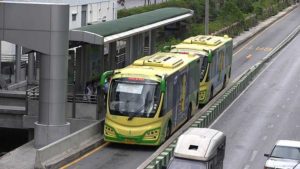 Bus Rapid Transit (BRT) system proposed in Phaholyothin transportation center
