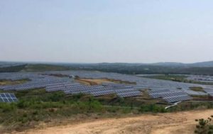 Banpu's Huineng solar farm project. The company has partnered with Techen Technologies (Thailand) to develop solar rooftop systems.