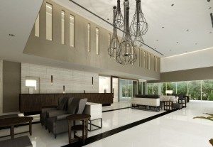 The lobby at Kameo Hotel Amata Bangpakong