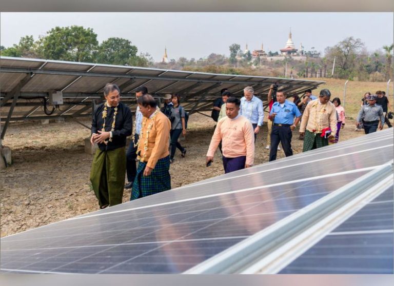 Solar power gains ground in Sagaing, Myanmar – Thailand Construction ...