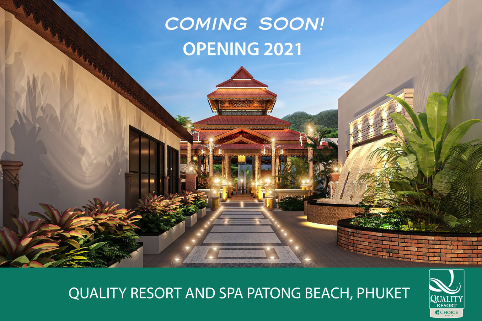 Quality Resort and Spa Patong Beach, Phuket, a brand new property in the heart of Patong beach
