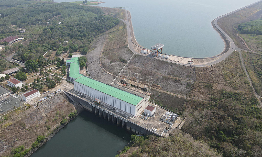 Biggest power plant in southern Vietnam, Tri An hydropower plant in
