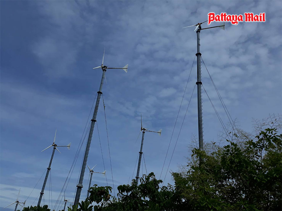 Pattaya s 95 Million Baht Wind Turbine Project Left In Ruins City Pattaya s 95 Million Baht Wind Turbine Project Left In Ruins City